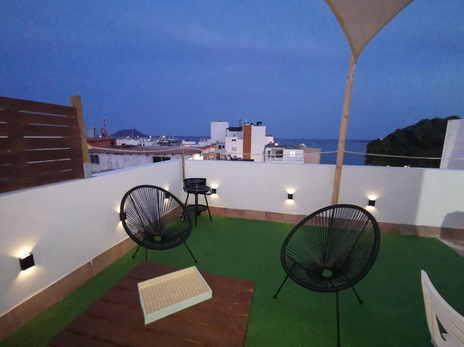 Apartamento Con Vistas Al Mar En El Centro De קורלחו מראה חיצוני תמונה